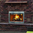 Superior WRE3000 stainless outdoor wood-burning fireplace, image 1