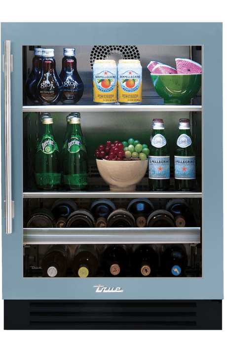 True TBC-24-R-SG-C 24-Inch Beverage Center Stainless Glass - product view