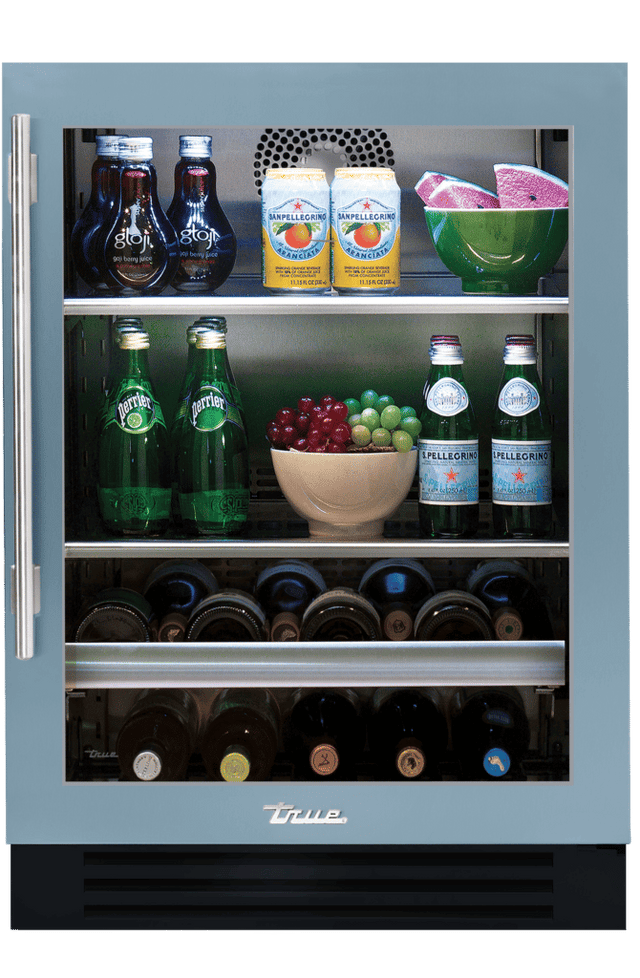 True TBC-24-R-SG-C 24-Inch Beverage Center Stainless Glass - product view