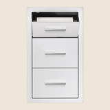Summerset TDC-17M Masonry Drawer & Paper Towel Combo - open