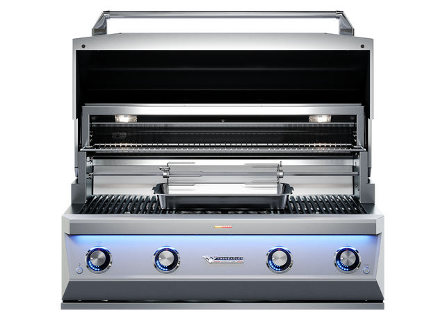 Twin Eagles Eagle One 42-Inch 3-Burner Built-In Gas Grill with Sear Zone & Infrared Rotisserie Burner
