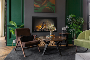Amantii Traditional Bespoke electric fireplace insert