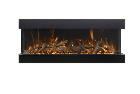 Amantii Tru-View Extra Tall Lumina 60" 3-Sided Electric Fireplace