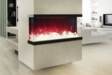 Amantii Tru-View XL Deep 50 three-sided electric fireplace