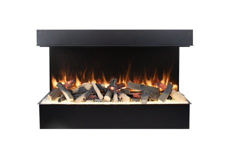 Amantii Signature TruView 55" 3-Sided Built-In Electric Fireplace