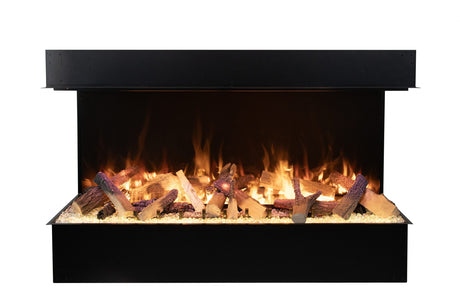 Amantii Signature TruView 55" 3-Sided Built-In Electric Fireplace