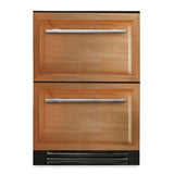 True 24-Inch Undercounter Refrigerated Drawers with Solid Panel Ready Drawer Fronts - TUR-24-D-OP-C
