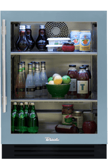 True TUR-24-R-SG-C 24-Inch Undercounter Refrigerator Stainless Glass - product view
