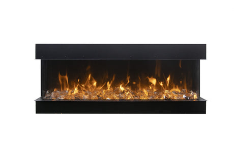 Amantii Tru-View Extra Tall Lumina 60" 3-Sided Electric Fireplace