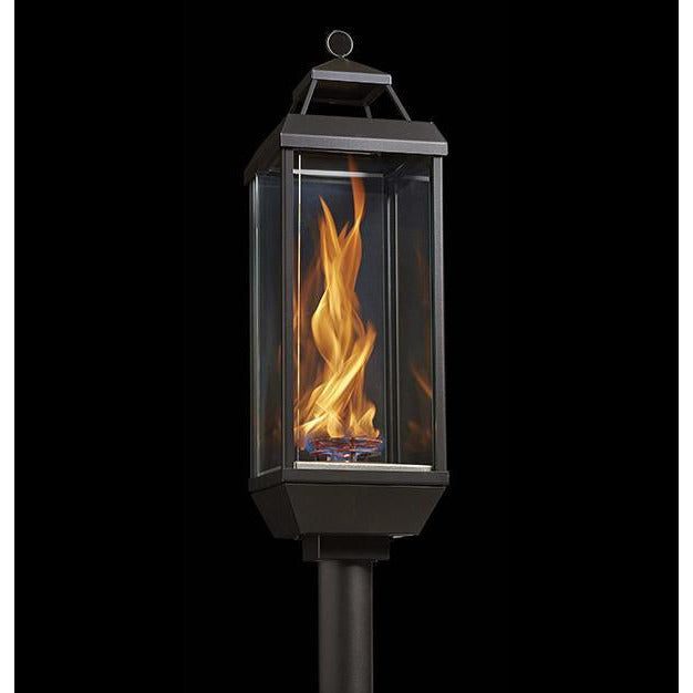 Tempest Lantern on pedestal mount