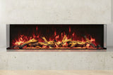 Amantii Tru-View XL Deep 60 three-sided electric fireplace