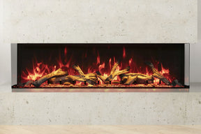 Amantii Tru-View XL Deep 60 three-sided electric fireplace