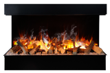 Amantii Signature TruView 75" 3-Sided Built-In Electric Fireplace