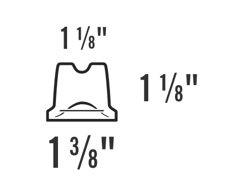 True TUI-15-R-SS-D Clear Ice Machine - interior capacity diagram