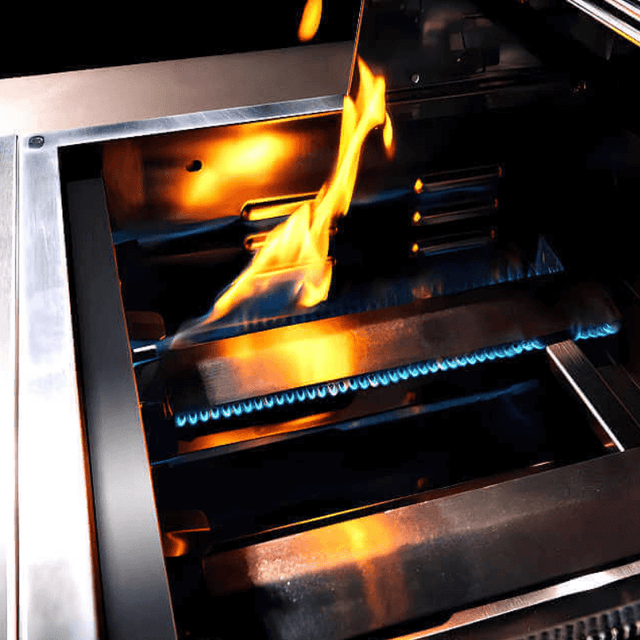 TrueFlame 25 Inch 3 Burner Built-In Gas Grill