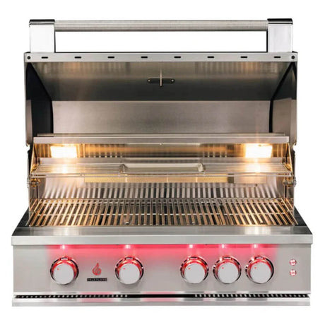 TrueFlame 32 Inch 4 Burner Built-In Gas Grill
