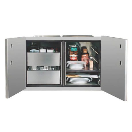 TrueFlame 36 Inch Two Drawer Dry Storage Combo - TF-DP-36DC