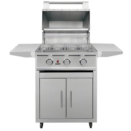 TrueFlame E Series 25 Inch 3 Burner Freestanding Gas Grill