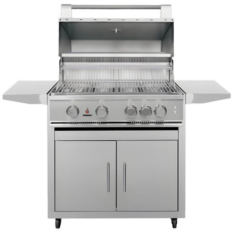 TrueFlame E Series 32 Inch 4 Burner Freestanding Gas Grill