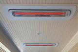 Bromic Tungsten Electric 2000W/4000W Ceiling Recess Kit - White - view 1