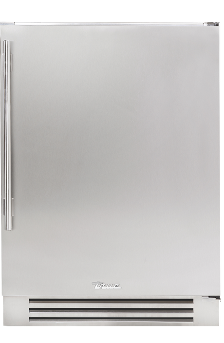 True TUF-24-L-SS-C 24-Inch Undercounter Freezer Solid Stainless Left Hinge - product view