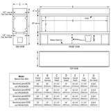 Superior VRE4600 series dimension drawing