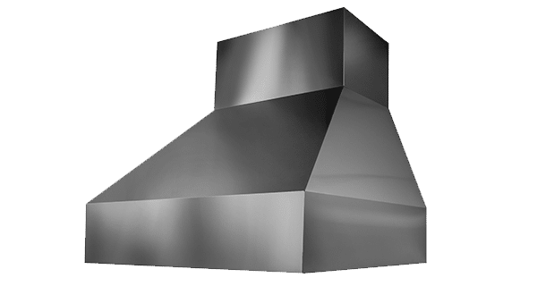 Trade-Wind | Pyramid 72" Outdoor BBQ Vent Hood with Blower & 10' Duct Cover