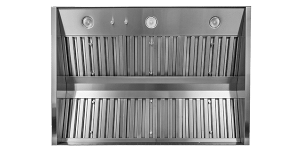 Trade-Wind | Pyramid 48" 1200 CFM Outdoor BBQ Vent Hood (Blower not included)