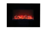 Amantii 36 inch flush mount electric fireplace - ember glow