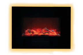 Amantii 36 inch flush mount electric fireplace - flame detail