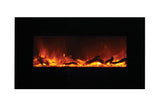 Amantii 44 inch flush mount electric fireplace - log media