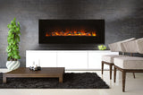 Amantii 70 inch flush mount electric fireplace - installed