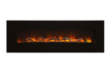 Amantii 70 inch flush mount electric fireplace - log media