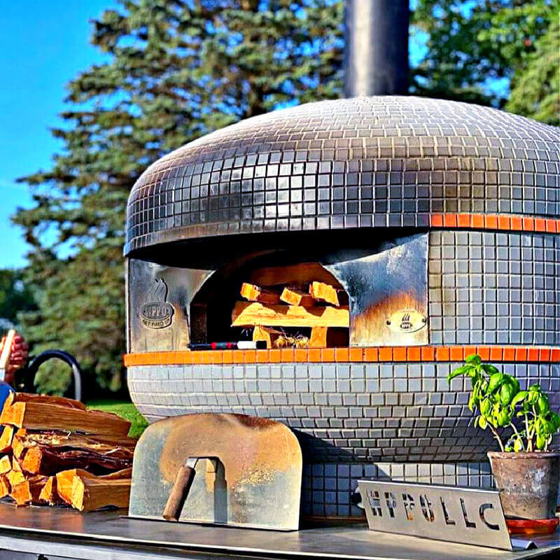 WPPO Lava Professional 28-Inch Digital Wood Fire Outdoor Pizza Oven - WKPM-D700