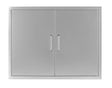 Wildfire Ranch 38 x 21 Double Access Door - stainless steel front