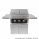 Wildfire WFCART30-SS 30-Inch Stainless Steel Grill Cart - angle