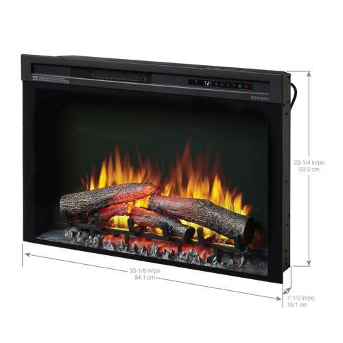 Dimplex XHD33L Nova 33" Plug-In Electric Firebox w/ Logs