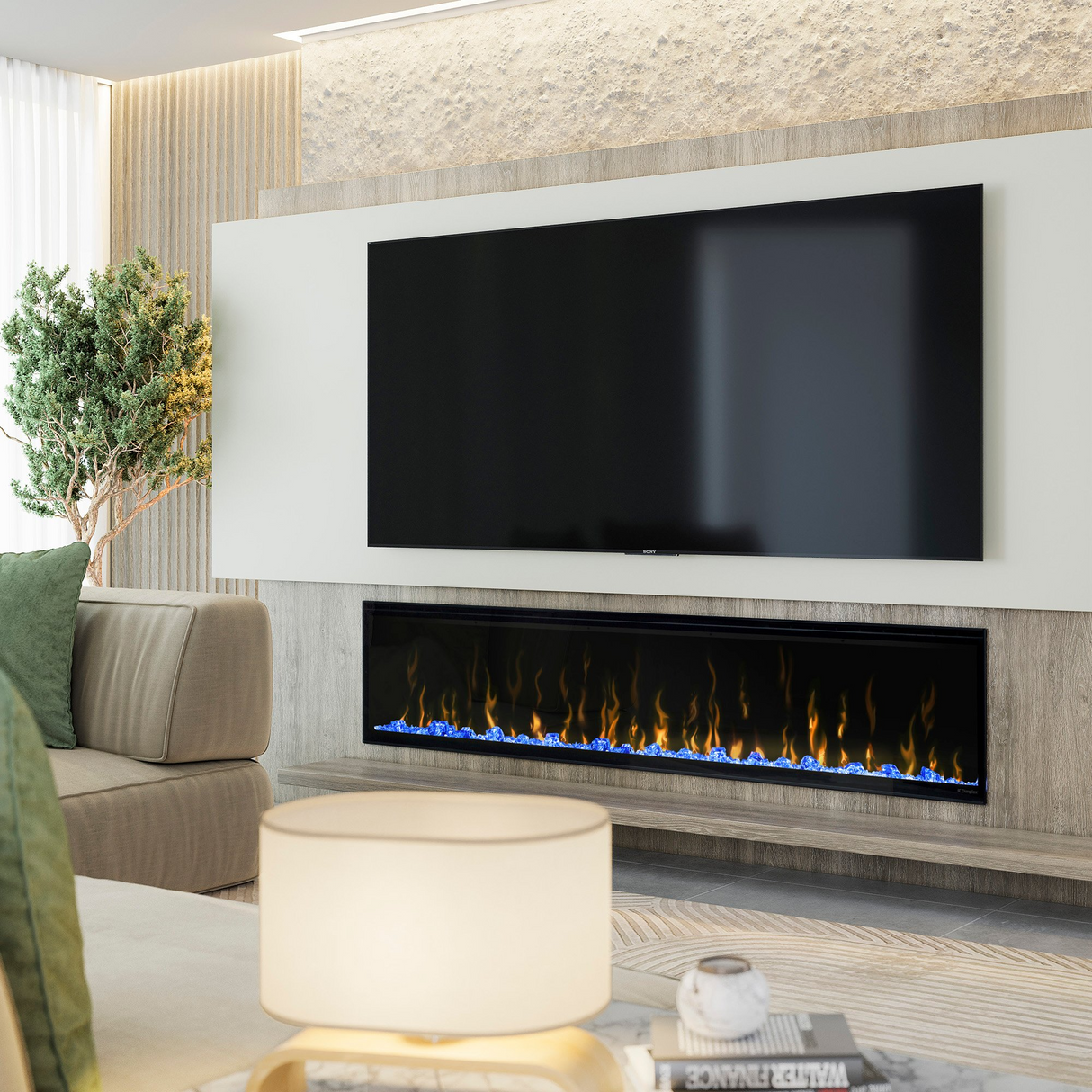 Dimplex IgniteXL 74 Inch Linear Electric Fireplace - XLF74