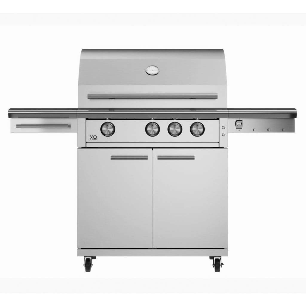 XO 32 Inch Performance XLT Freestanding Gas Grill on Cart