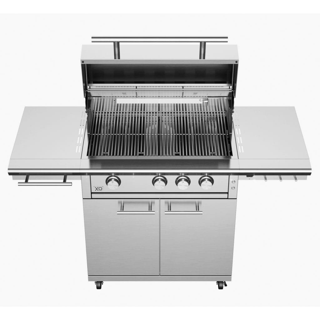 XO 32 Inch Performance XLT Freestanding Gas Grill on Cart