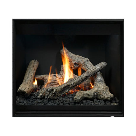 Media Options for Kingsman ZCV34 Direct Vent Gas Fireplace