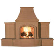 American Fyre Designs Grand Phoenix Vent-Free Outdoor Fireplace - front view