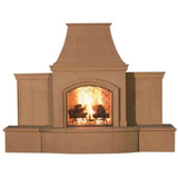 American Fyre Designs Grand Phoenix Vent-Free Outdoor Fireplace - front view