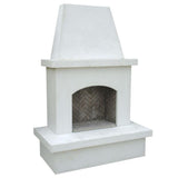 American Fyre Designs Contractor's Model Outdoor Fireplace - angle view