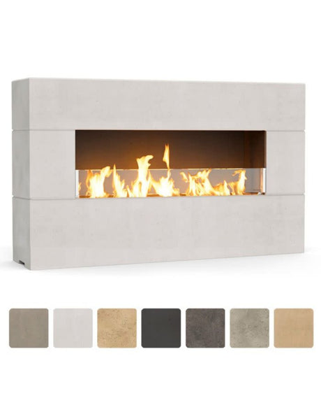 American Fyre Designs Milan Low Linear Fireplace - view 1