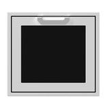 Hestan AGADR24BK 24 in single access door, Stealth finish