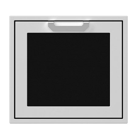 Hestan AGADR24BK 24 in single access door, Stealth finish