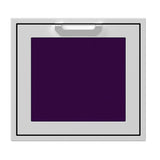 Hestan AGADR24PP 24 in single access door, Lush finish