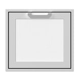 Hestan AGADR24WH 24 in single access door, Froth finish