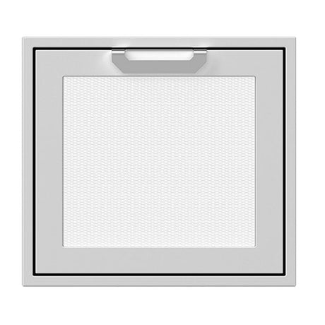 Hestan AGADR24WH 24 in single access door, Froth finish